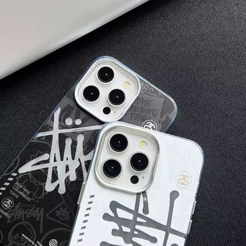 Stussy iPhone17 Pro/16 plusカバー多機能