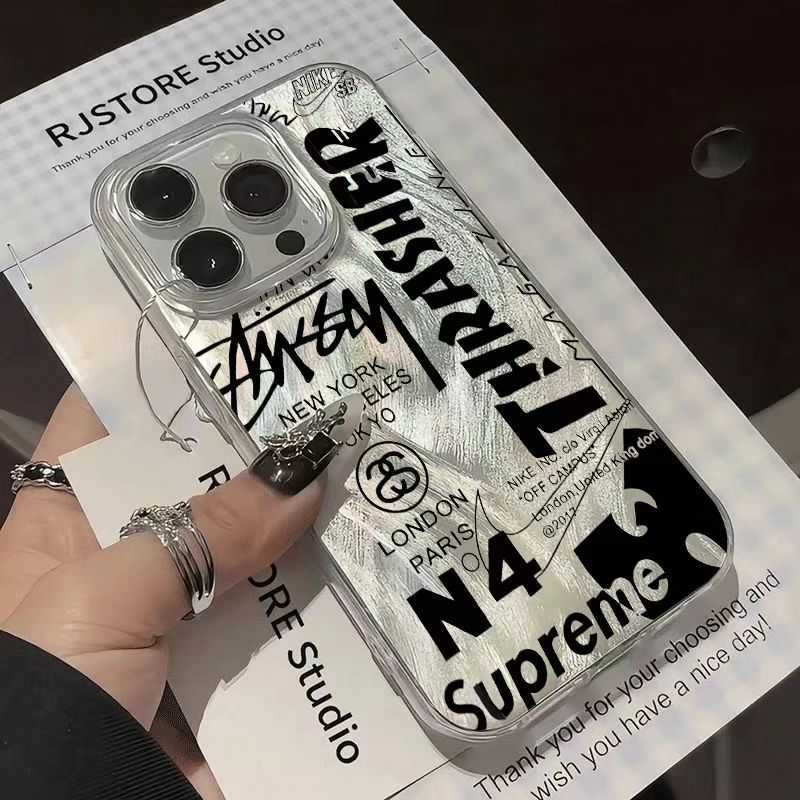  耐衝撃 Supreme & Stussy iPhone 17 airケース